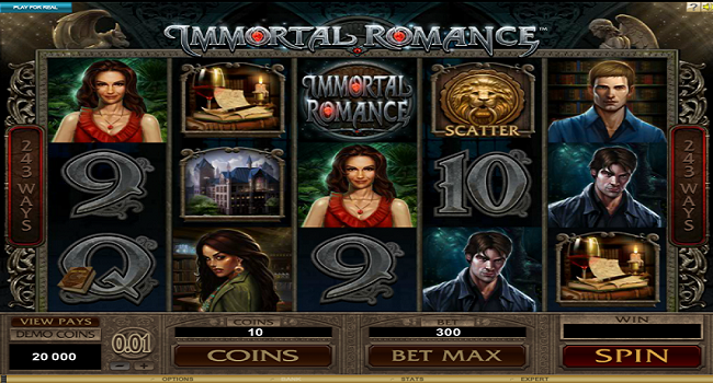 Immortal Romance Online Slot