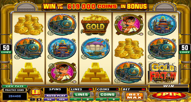 Gold Factory (Microgaming) Slot
