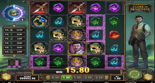 Tome of Madness (Play’n Go) slot Review-Casino Vizz
