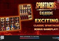 Spartacus Super Colossal Reels (WMS) Slot Review